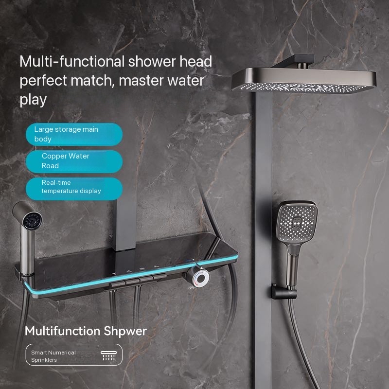 Plumbing - Juego de Ducha Completo con Luz