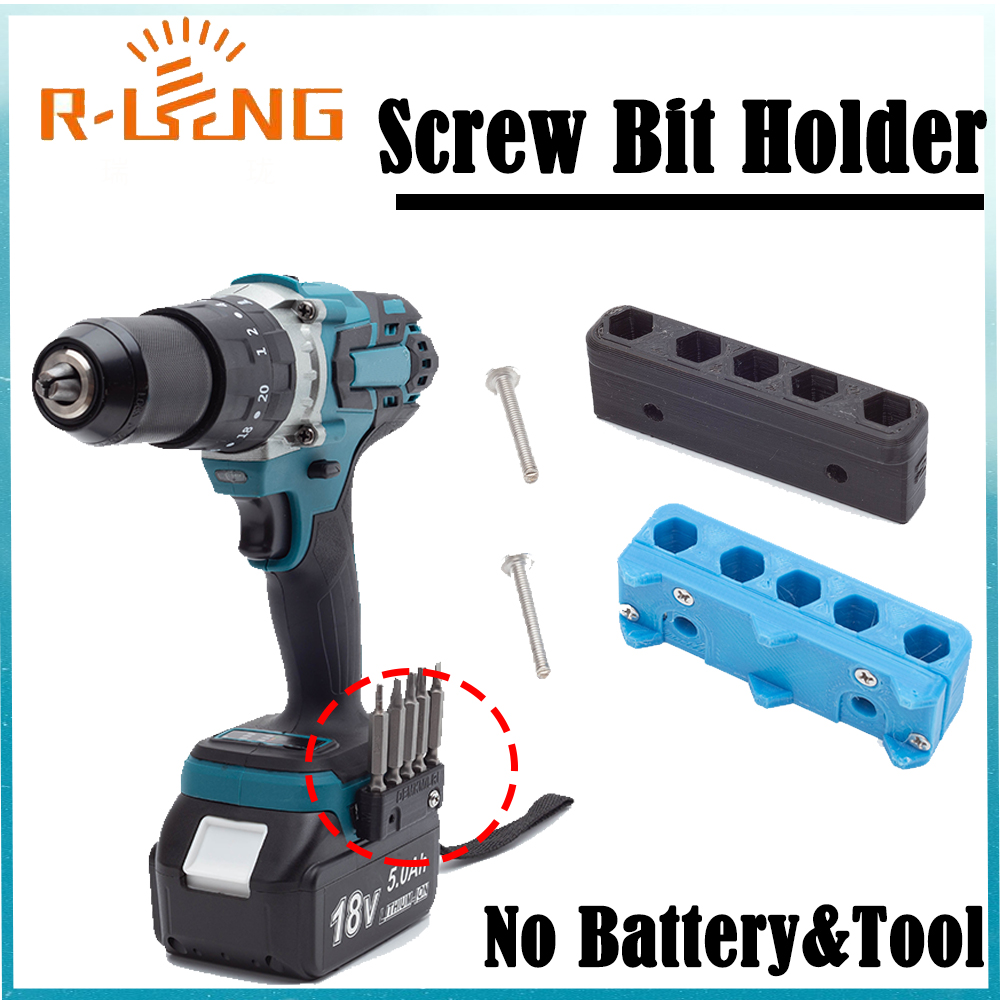 Brushless Cordless Electric Drill 18V - Soporte magnético para brocas, organizador de