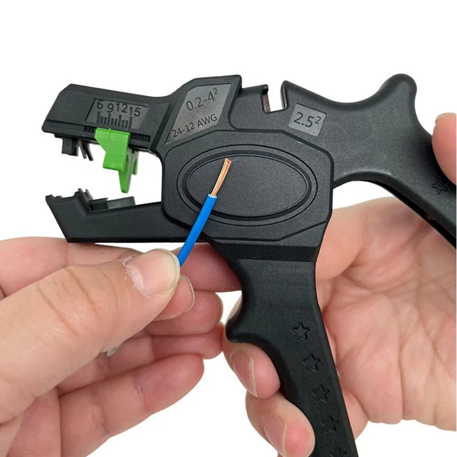 Automatic Wire Stripper Cutter - Pelacables automático de 0,2-4 mm2, herramienta