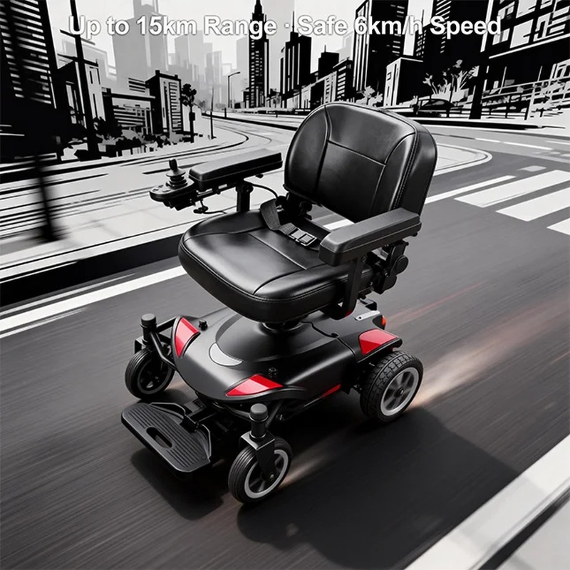 Electrical - Silla de Ruedas Eléctrica Plegable Lorvmed