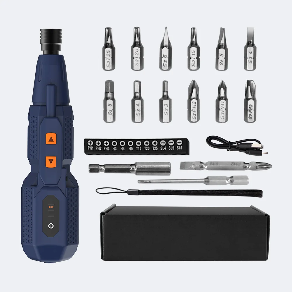 Juego de destornilladores eléc - Electric Screwdriver Rechargeable Usb reseña y precio
