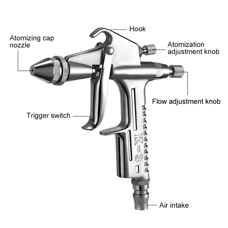 Mini pistola de pulverización  - Airbrush Kit With Mini Compressor reseña y precio