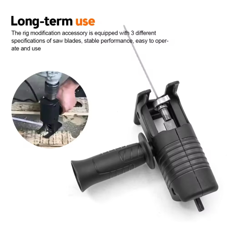Adaptador de sierra eléctrica  - Reciprocating Saw Attachment Drill reseña y precio