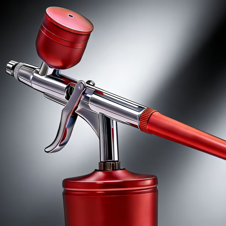 Aerógrafo inalámbrico portátil - Airbrush Kit With Mini Compressor reseña y precio