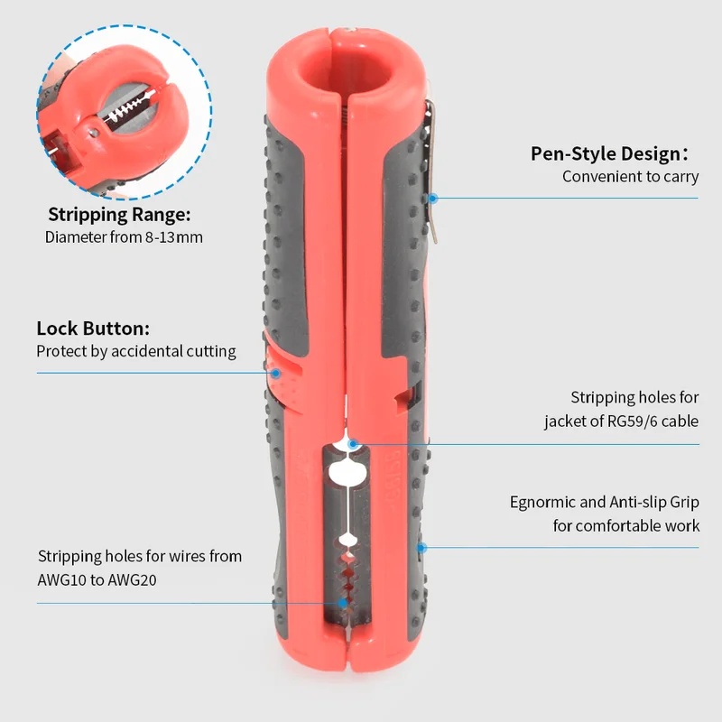 Pelacables y cortador multifun - Automatic Wire Stripper Cutter reseña y precio