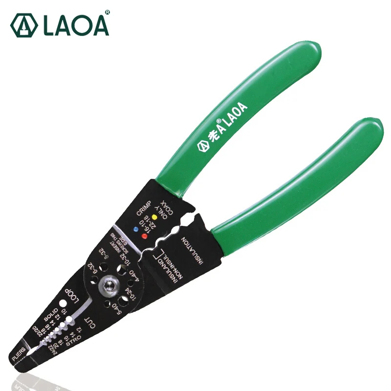 LAOA-Alicates Pelacables multi - Automatic Wire Stripper Cutter reseña y precio