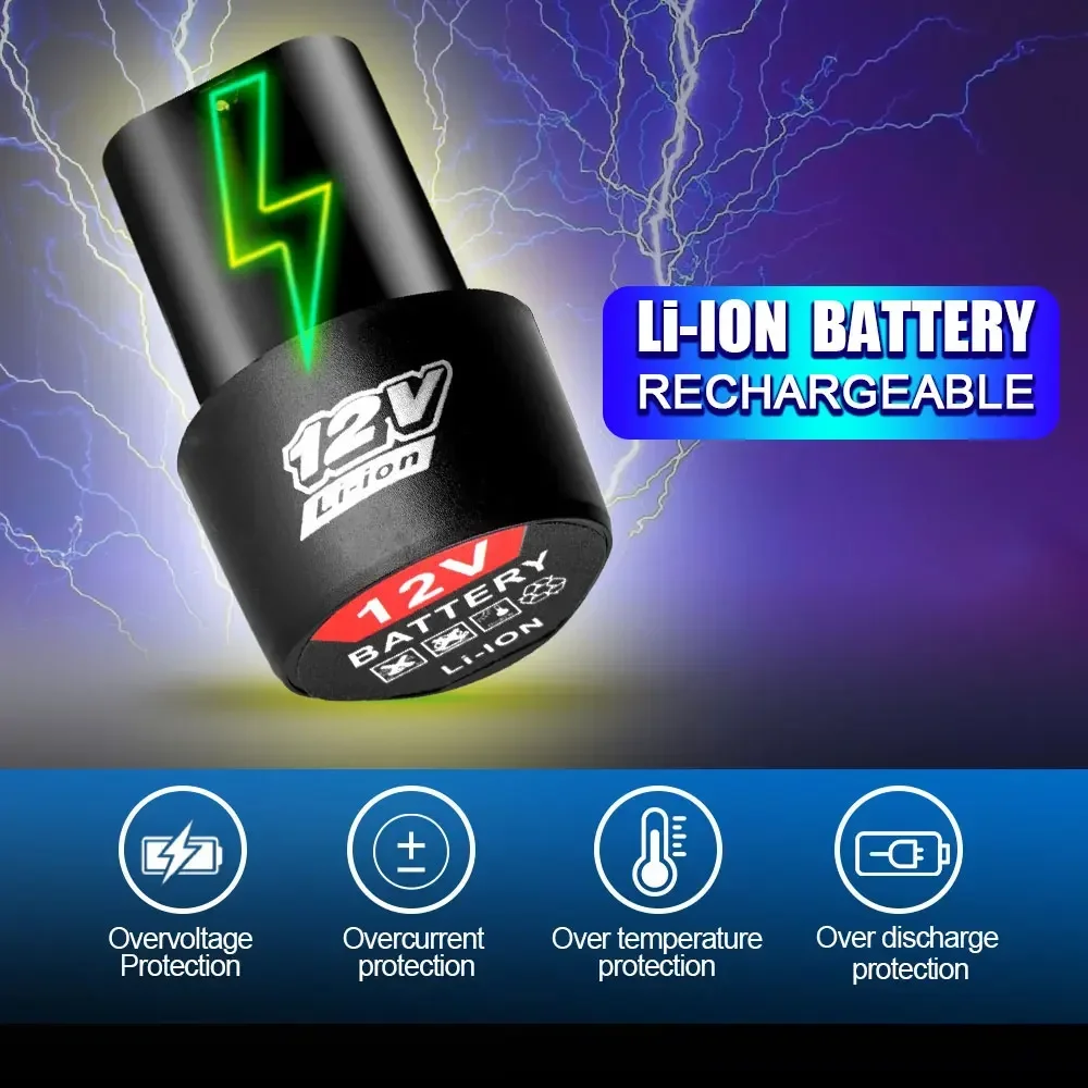 Batería recargable de iones de - Electric Screwdriver Rechargeable Usb reseña y precio
