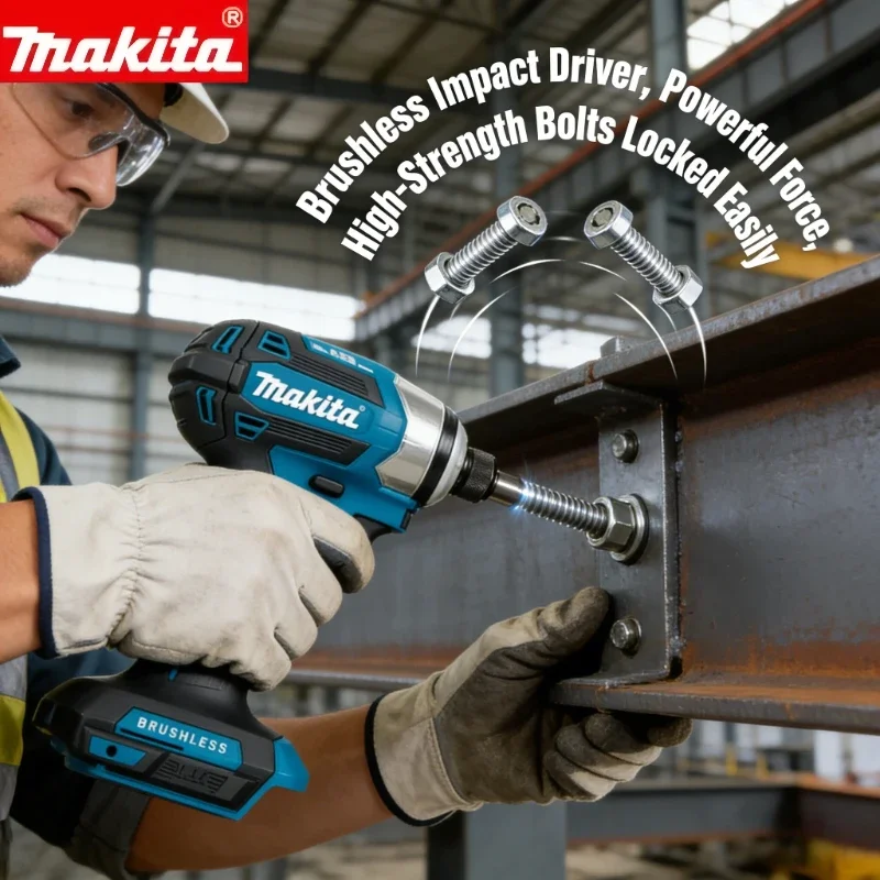 Atornillador de impacto inalám - Brushless Cordless Electric Drill 18V reseña y precio